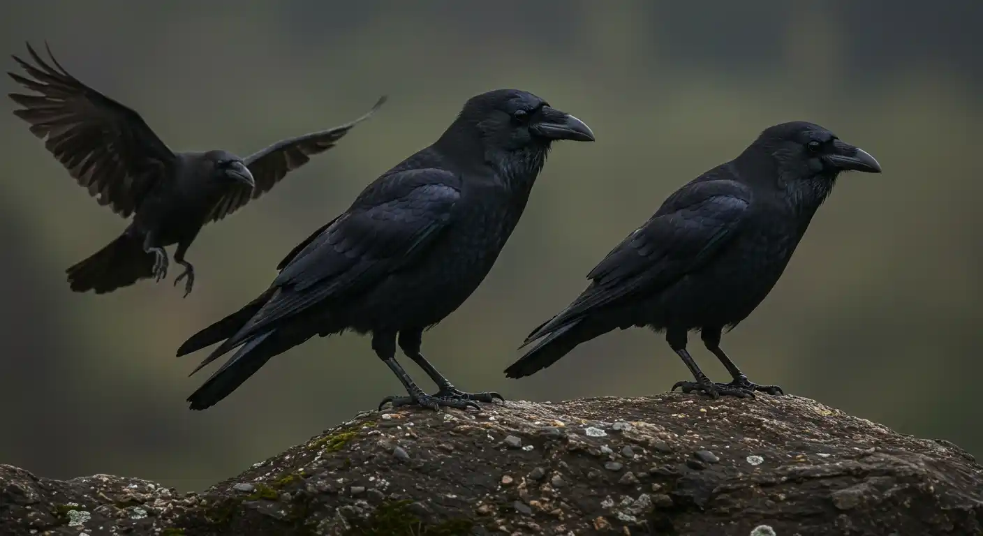 3 crows spiritual meaning
