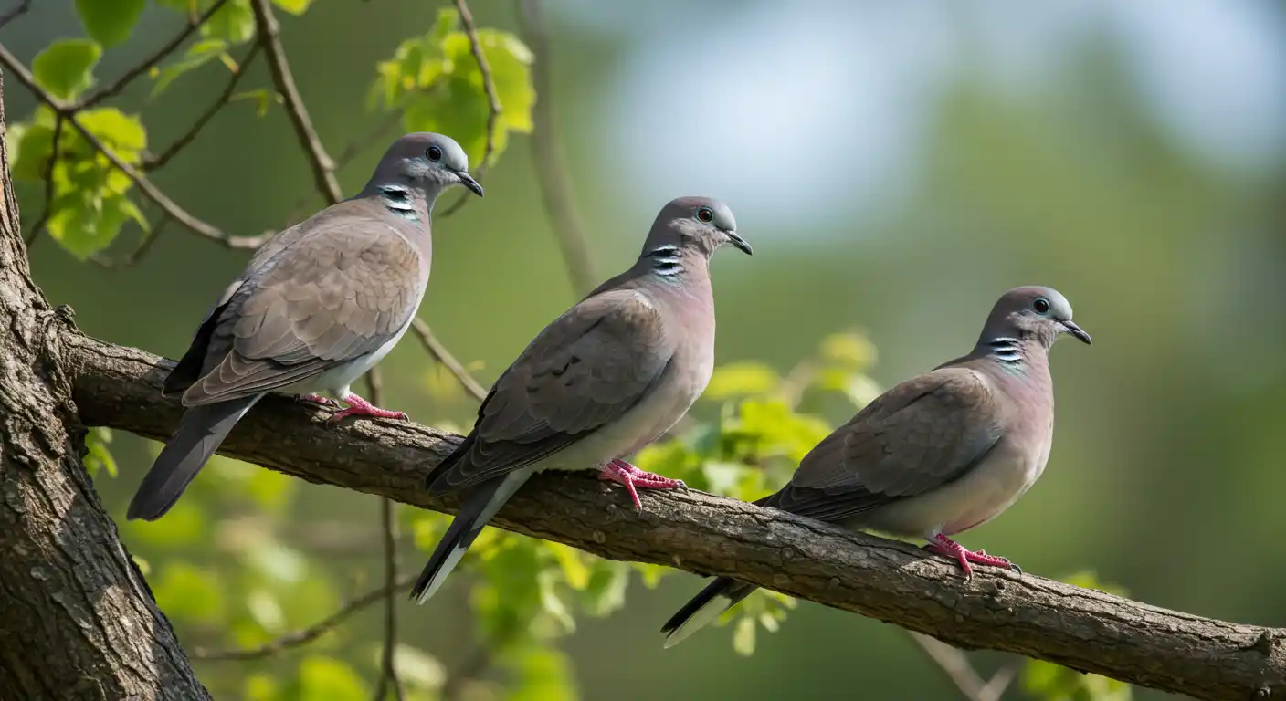 3 grey doves spiritual meaning