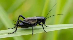 finding a black cricket in your house meaning