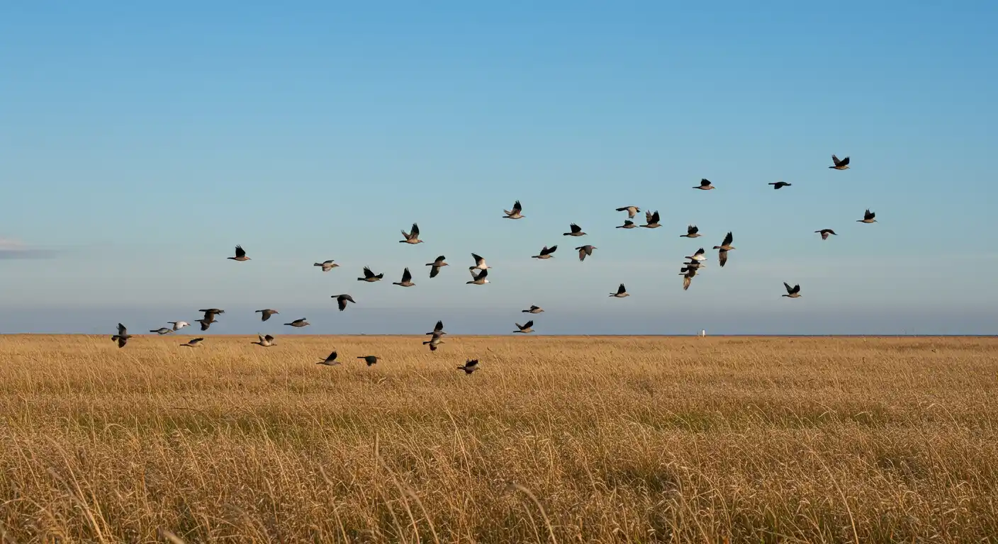 seeing a flock of birds spiritual meaning