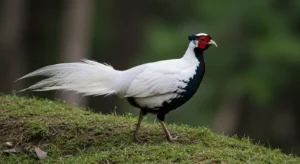 white pheasant