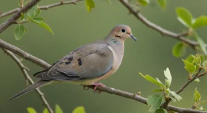 mourning dove as a symbol of peace, hope, and love