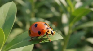 what does seeing an orange ladybug mean