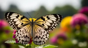 black and white butterfly meaning in the house