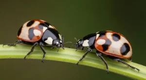 black and white ladybug spiritual meaning