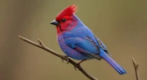 blue cardinal in mythology and folklore