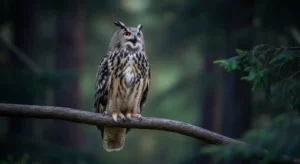 hearing an owl hoot 4 times spiritual meaning