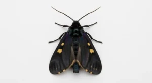 meaning of black moth in the house
