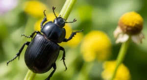 small black beetle spiritual meaning