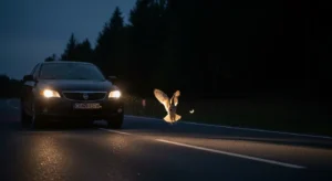 spiritual meaning of hitting an owl with your car at night explained