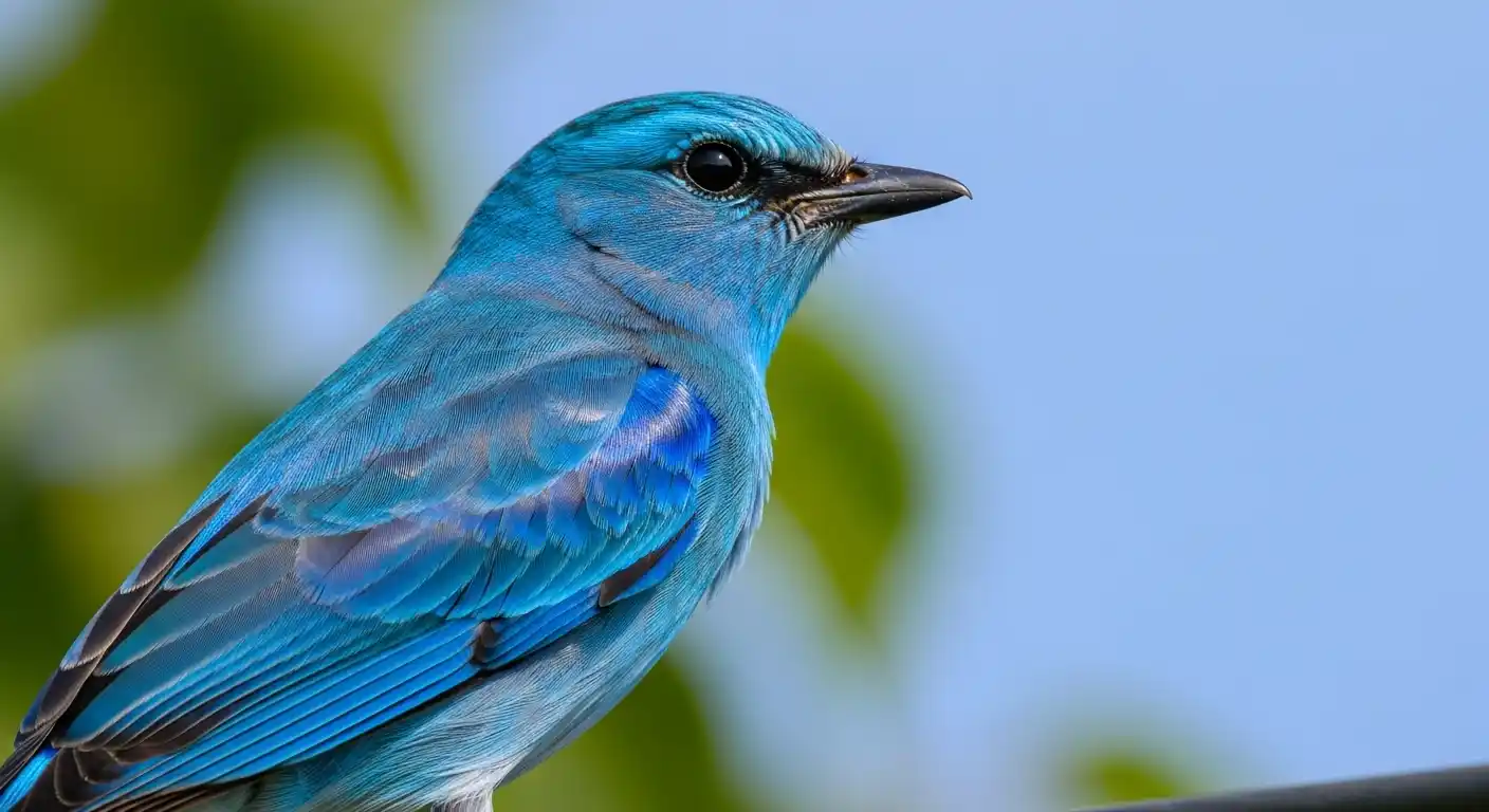 what does it mean when you see a blue bird