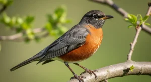 what does it mean when you see a red robin