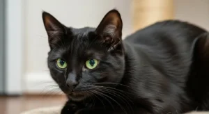 what does it mean when a black cat comes to your house spiritually