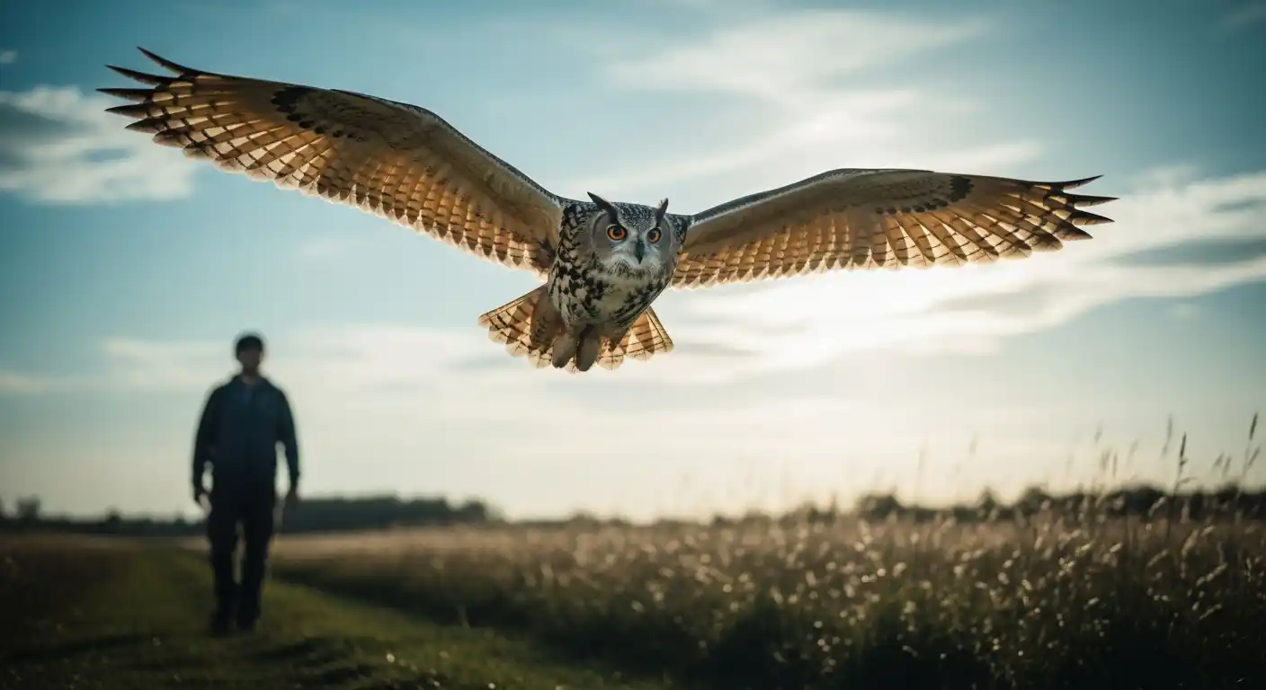 what does it mean when an owl crosses your path