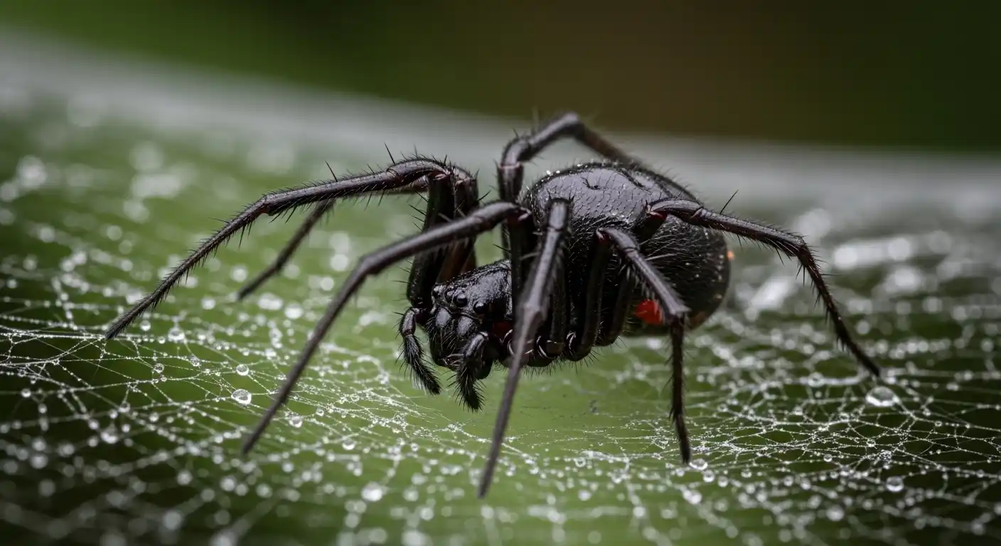 black spider spiritual meaning 7 powerful signs