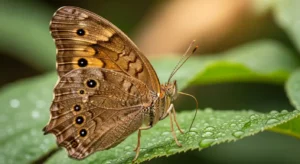 brown butterfly meaning