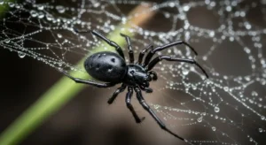small black spider's spiritual meaning