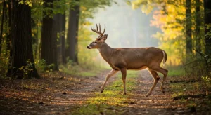 spiritual meaning of 4 deer crossing your path