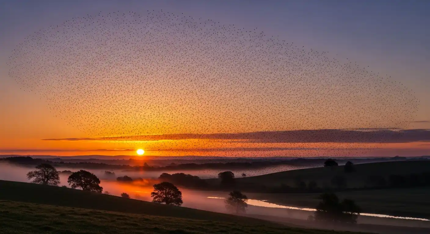 spiritual meaning of birds flying in front of you explained