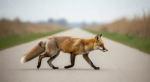 spiritual meaning of fox crossing your path