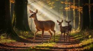 spiritual meaning of a deer in your path