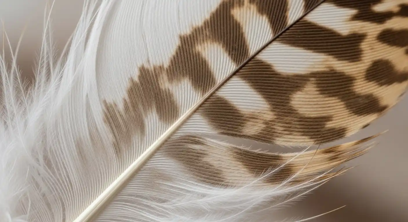 white and brown feather meaning 7 powerful spiritual signs